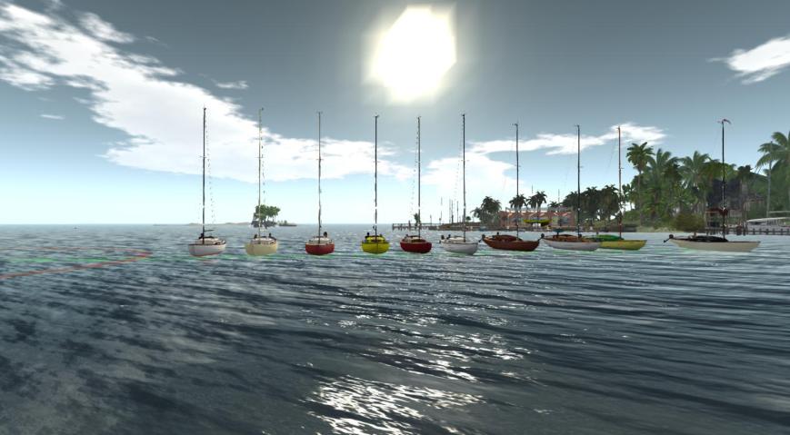 From the left to the right: (in Bandit IFs): boats: Cate & Anthony, Red & Sirus, Emileight, Dunia, Massimo & Rugger, Julie Committee boat: Daenerys, Tamarushka